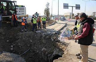 ASKİ İstanbul yolundaki göllenme sorununu çözüyor