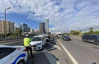 Ataşehir’de usulsüz çakar denetimi gerçekleştirildi
