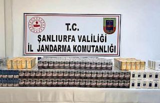 Atık kartonlar arasında kaçak sigara sevkiyatına...