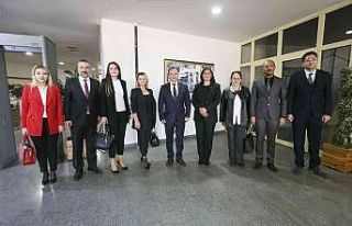 Aydın Barosu, Başkan Çerçioğlu ile görüştü