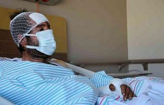 Ayı saldırısı sonucu hastanelik olan şahıs,...