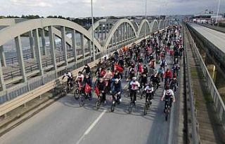 Bafra’da 3. Cumhuriyet Bisiklet Turu