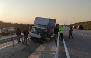 Bafra’da kaza: 1 yaralı