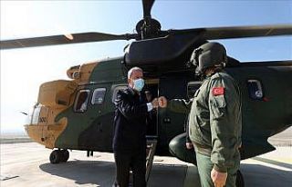 Bakan Akar: "Teröristlerin peşinde olmaya devam...