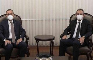 Bakan Özer, Gençlik ve Spor Bakanı Kasapoğlu ile...