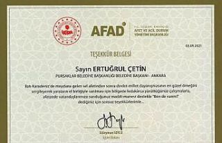 Bakan Süleyman Soylu’dan, Başkan Ertuğrul Çetin’e...