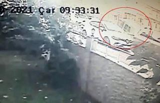 Bakırköy’de iki aracın çarpıştığı kaza...