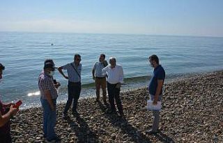 Balık ölümlerinin yaşandığı Sarıgöl’de...