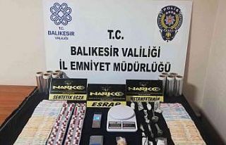 Balıkesir’de 19 şahsa uyuşturucu operasyonu