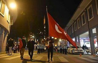 Balıkesir’de fener alayı coşkusu