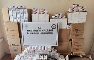 Bandırma Emniyetinden makaron operasyonları