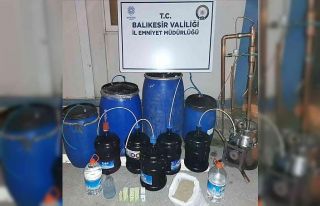 Bandırma kaçak alkol operasyonu