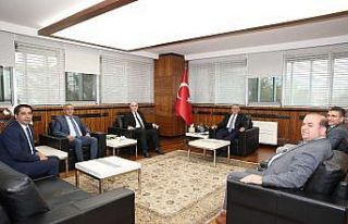 Baro başkanı Köse ve yönetiminden Başkan Büyükkılıç’a...