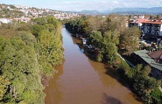 Bartın Irmağı’ndan sonbahar manzaraları