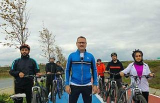 Başakşehir’de 104 kilometre bisiklet yolu tamamlandı