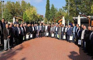 Başkan Bilgin, muhtarları kahvaltıda ağırladı