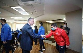 Başkan Büyükakın, İşitme Engelli Judo Milli...