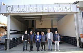 Başkan Çerçioğlu tamirciler ile bir araya geldi