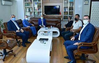 Başkan Çınar’dan müftülere ziyaret