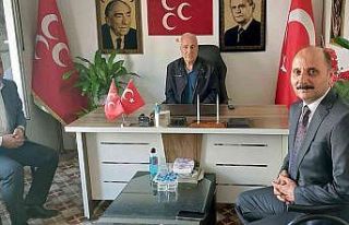 Başkan Doğru’dan MHP’li yeni başkana ziyaret