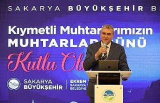 Başkan Ekrem Yüce, muhtarlarla bir araya geldi