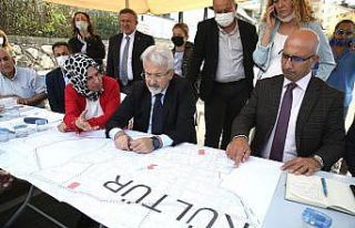 Başkan Erdem sahada