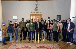 Başkan Gürün, Üniversite Öğrencileriyle buluştu