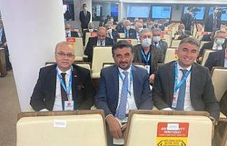 Başkan Kayda, Türkiye Belediyeler Birliği toplantısına...