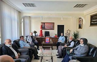 Başkan Kepez’den Kaymakam Saçal’a hayırlı...