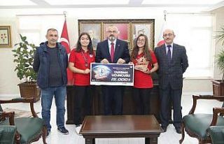 Başkan Kılıç’tan Bafra’nın gururlarına altın