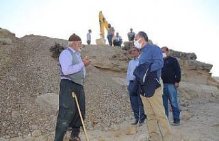 Başkan Kılınç Güney Çevreyolunda incelemelerde...