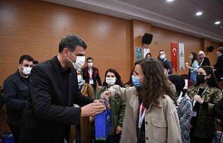 Başkan Kocaman, Avrupalı öğrencileri ağırladı