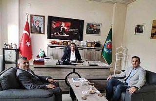 Başkan Ödül’den Ertaş’a ziyaret