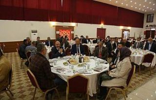 Başkan Oprukçu ve Kaymakam Çakıcı muhtarlarla...