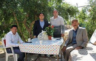 Başkan Özcan’dan 96’lık çınarı yalnız bırakmadı