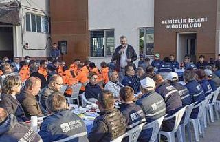Başkan Özkan mesai arkadaşlarıyla buluştu