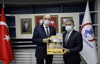 Başkan Özlü, Bakan yardımcısını ağırladı