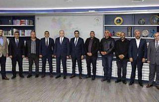 Başkan Özlü, Kıbrıs heyetini ağırladı