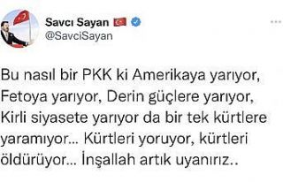 Başkan Sayan: “PKK Kürtleri öldürüyor”