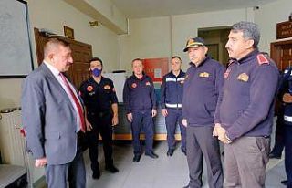 Başkan Vidinlioğlu’ndan itfaiye haftası ziyareti