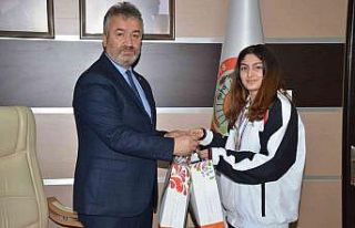 Başkandan şampiyona tebrik ve başarı dileği
