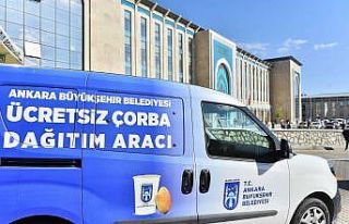 Başkentli öğrenciler güne sıcak çorba ile başlıyor