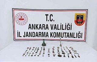 Başkent’te 100’ü aşkın tarihi eser ele geçirildi