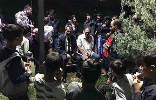 Batman Emniyet Müdürü Kıraç gençlerle bir araya...