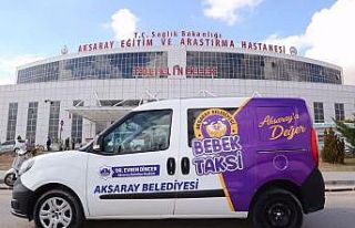 Bebeklerin ilk ulaşım hizmeti Aksaray Belediyesi’nden