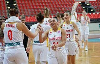 Bellona Kayseri Basketbol ilk galibiyetini aldı