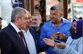 Beyazgül saha gezilerini sürdürüyor