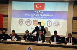 Biga´da 152.STP toplantısı yapıldı