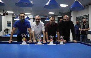 Bilardonun şampiyonları Denizli’de buluştu