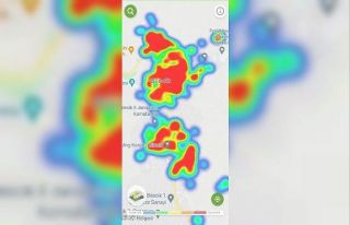 Bilecik kırmızıya büründü